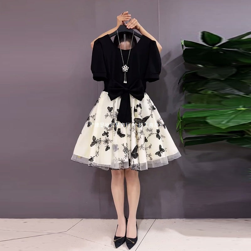 Evening Black Plus Size Formal Dress