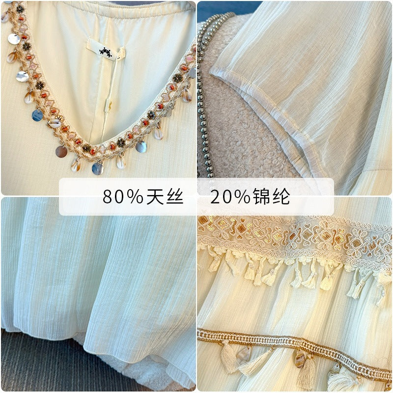 Apricot V-Neck Bodycon Plus Size Formal Dress
