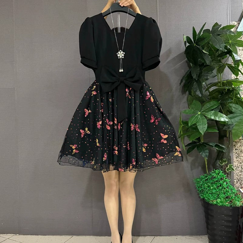 Evening Black Plus Size Formal Dress