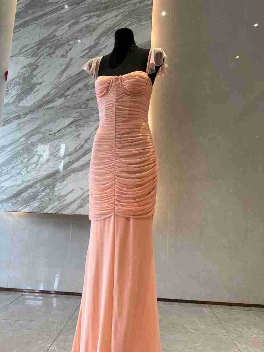 White Off-Shoulder Corset Ruched Wedding Guest Dress