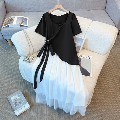 Black Evening Plus Size Formal Dress