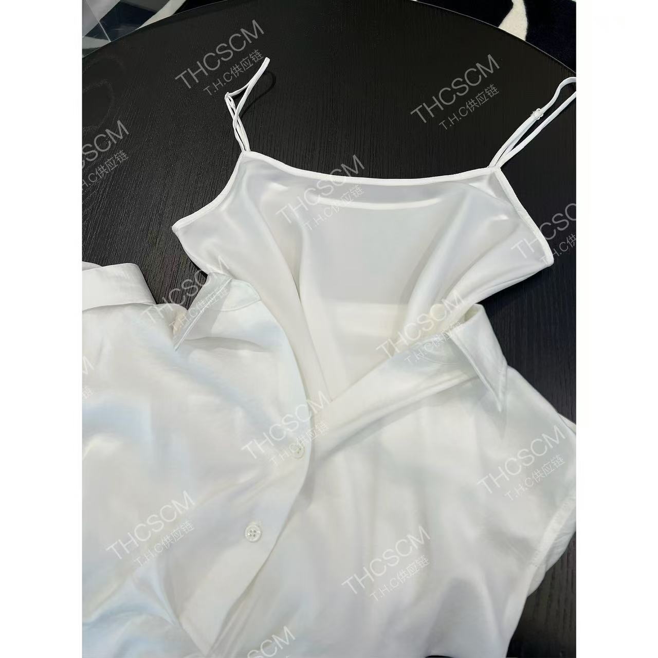 Satin Pearl Graduation Dress