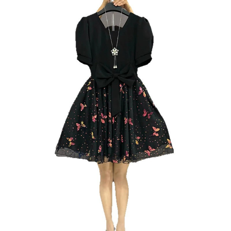 Evening Black Plus Size Formal Dress