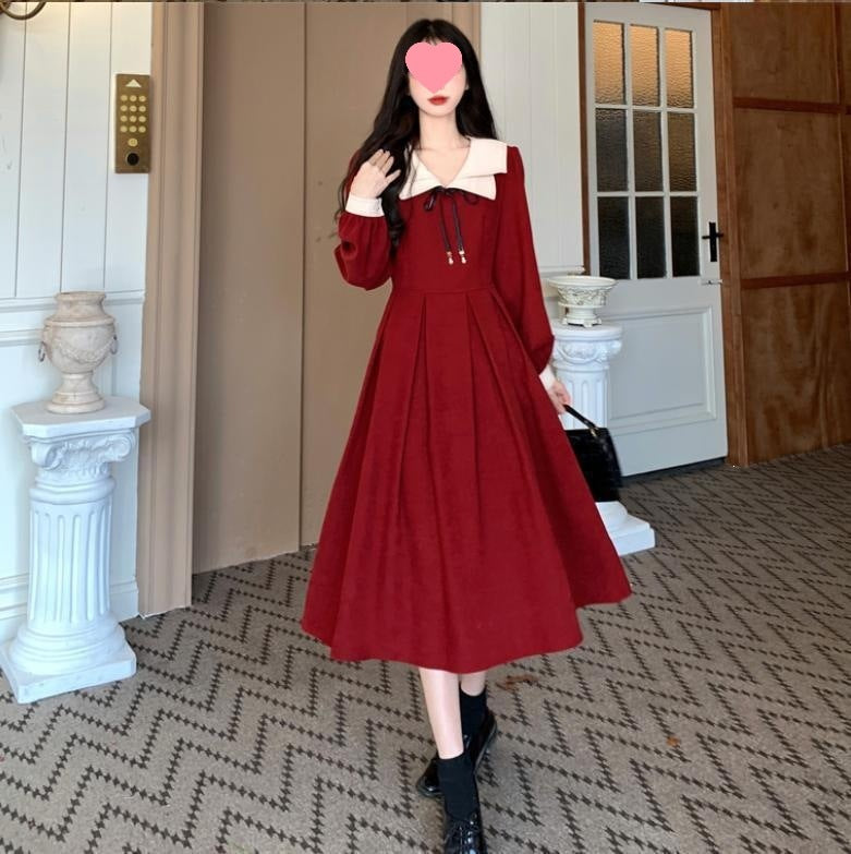 Long Sleeve Plus Size Formal Dress