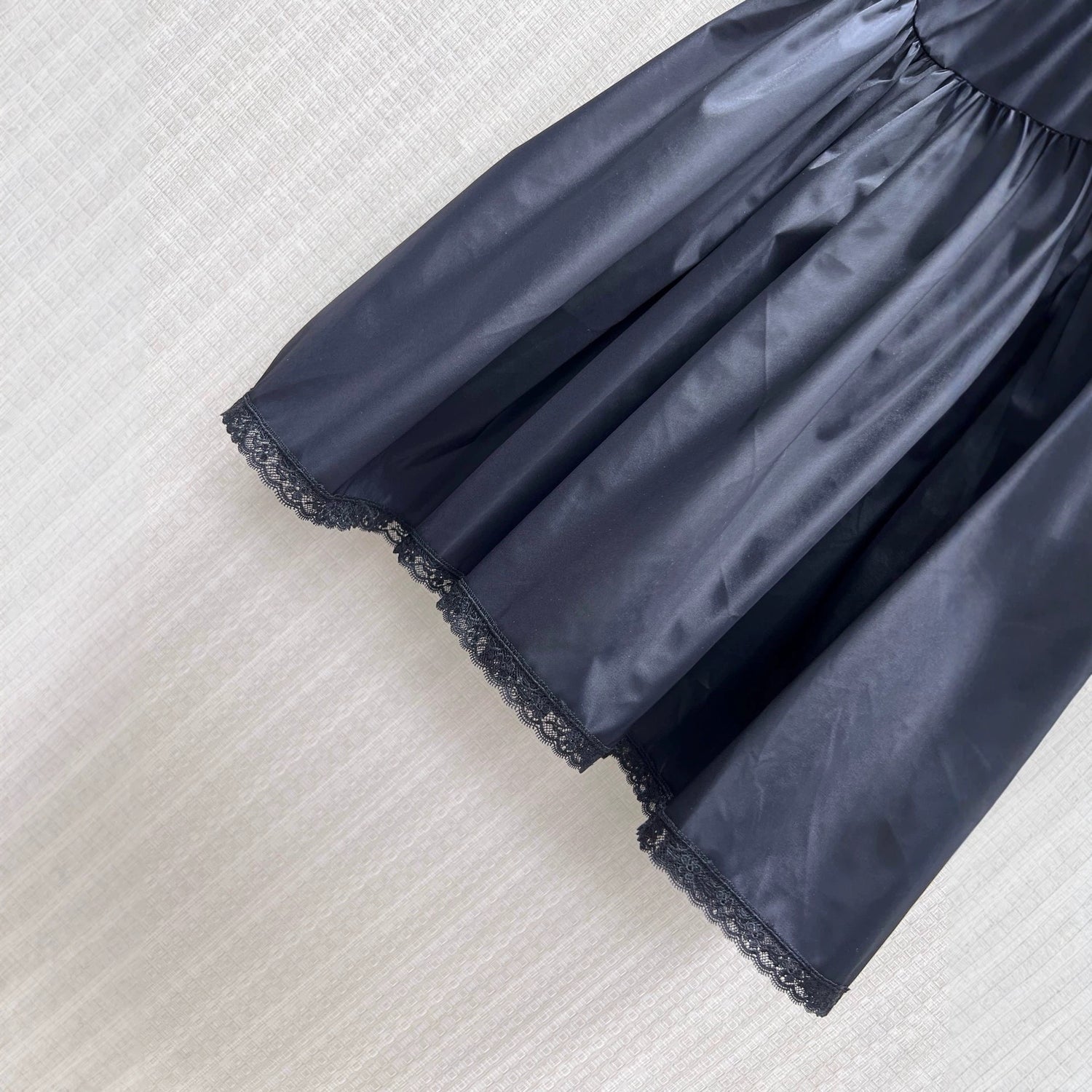 Black Spaghetti Strap Wedding Guest Dress