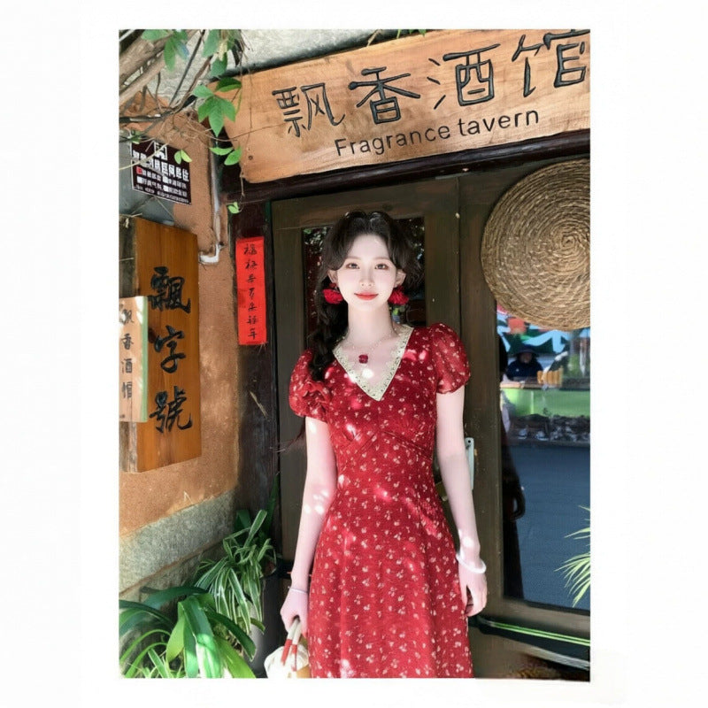 Red Evening Plus Size Formal Dress