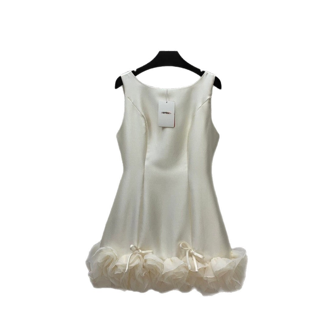 Tulle Sleeveless Short Homecoming Dress