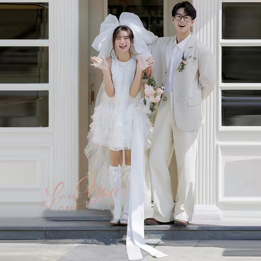 White Bridesmaid Dress