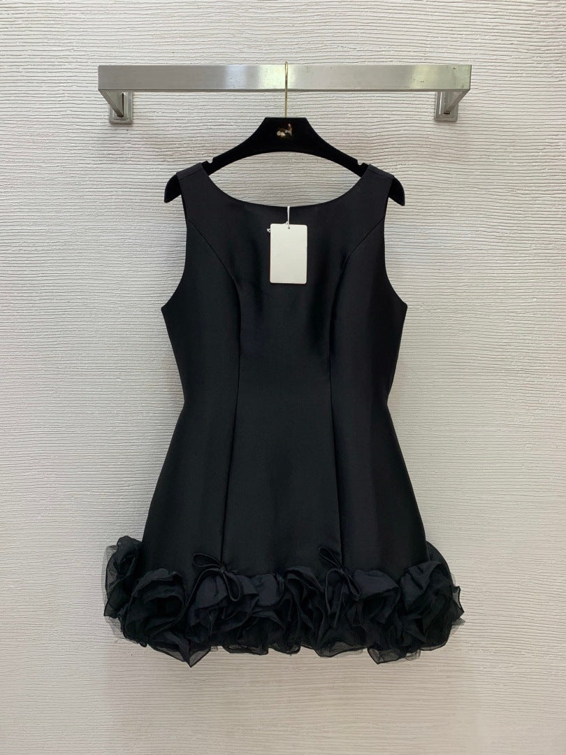 Tulle Sleeveless Short Homecoming Dress