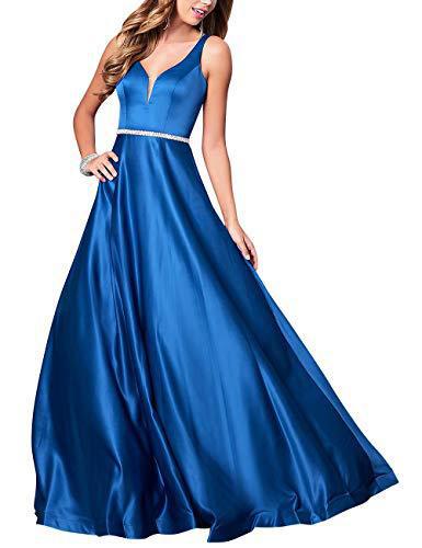 Satin Beaded Bridesmaid Dress