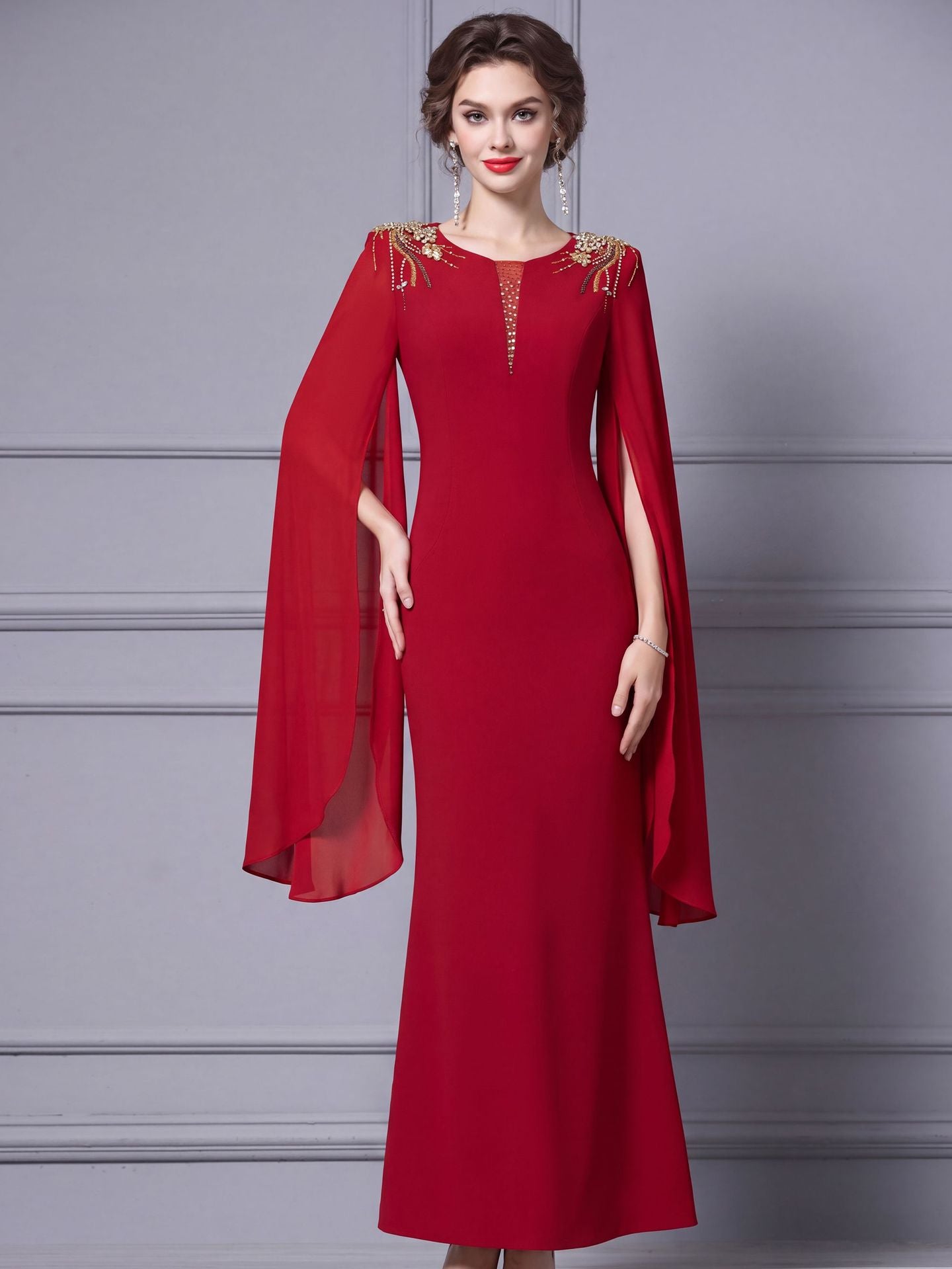 Red Long Prom Dress
