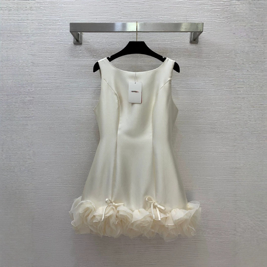 Tulle Sleeveless Short Homecoming Dress