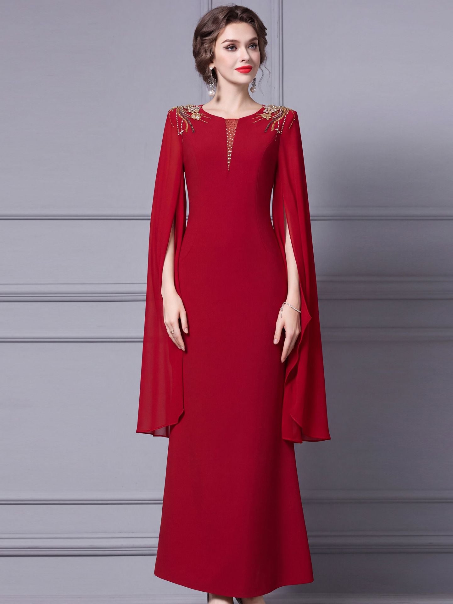 Red Long Prom Dress